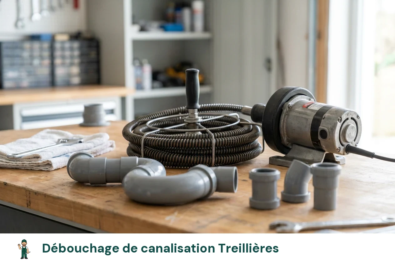 Débouchage de canalisation à Treillières
