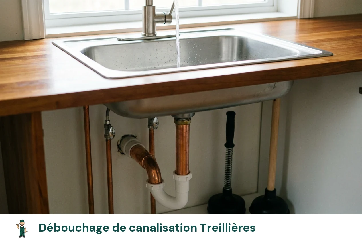Débouchage de canalisation à Treillières