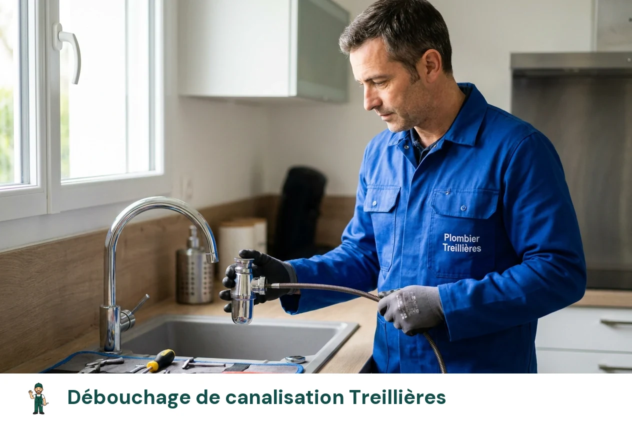Débouchage de canalisation à Treillières