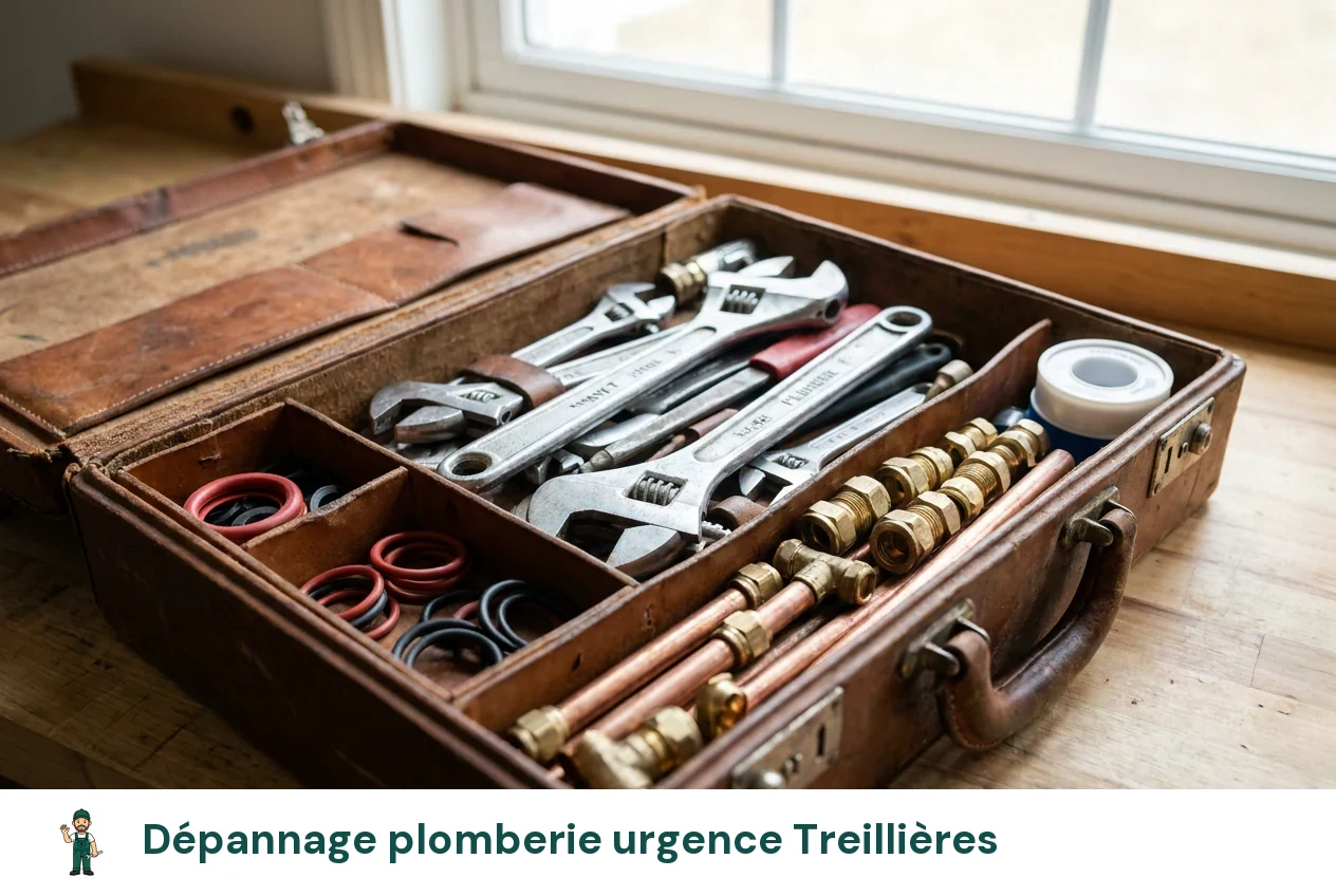 Dépannage plomberie urgence à Treillières