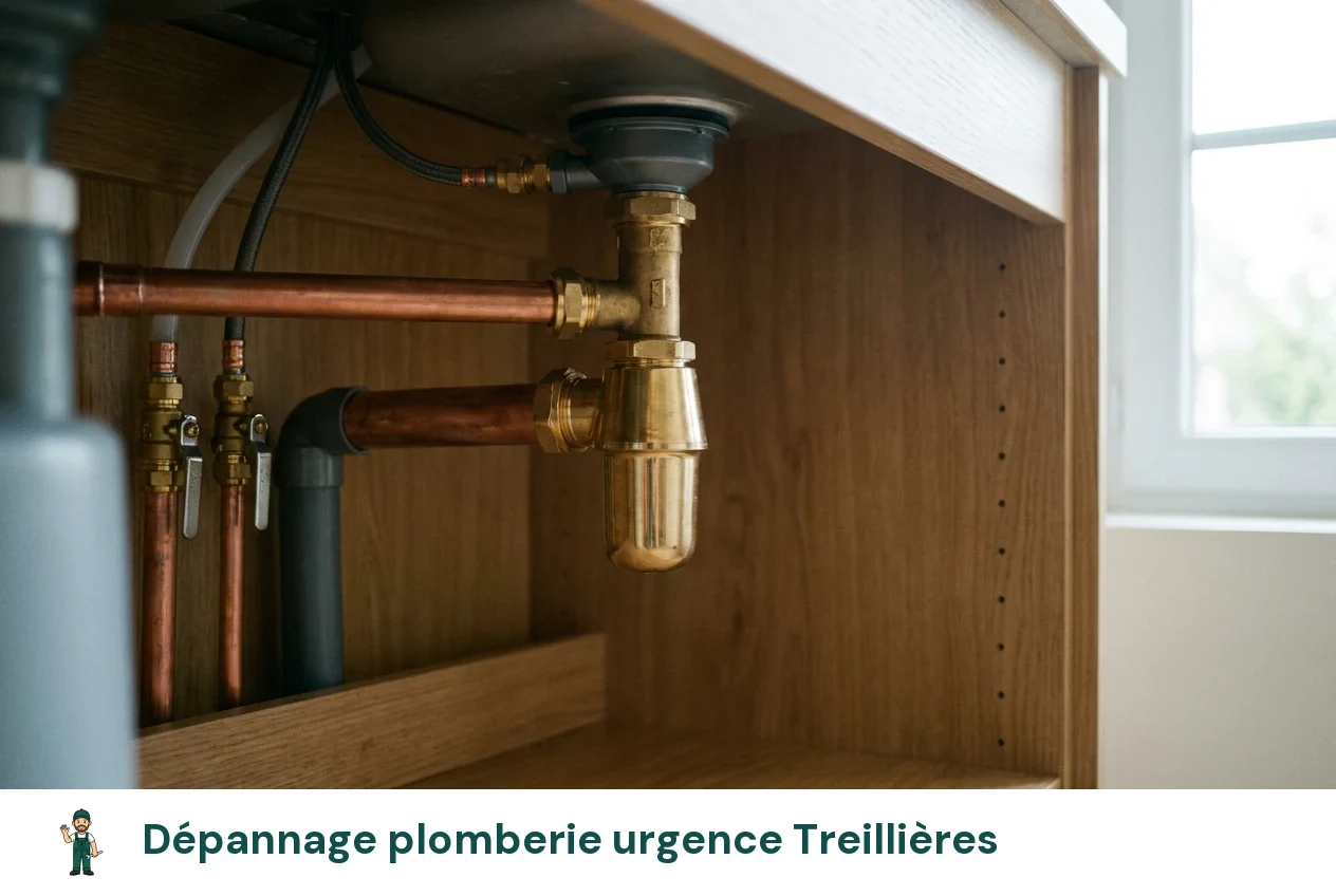 Dépannage plomberie urgence à Treillières