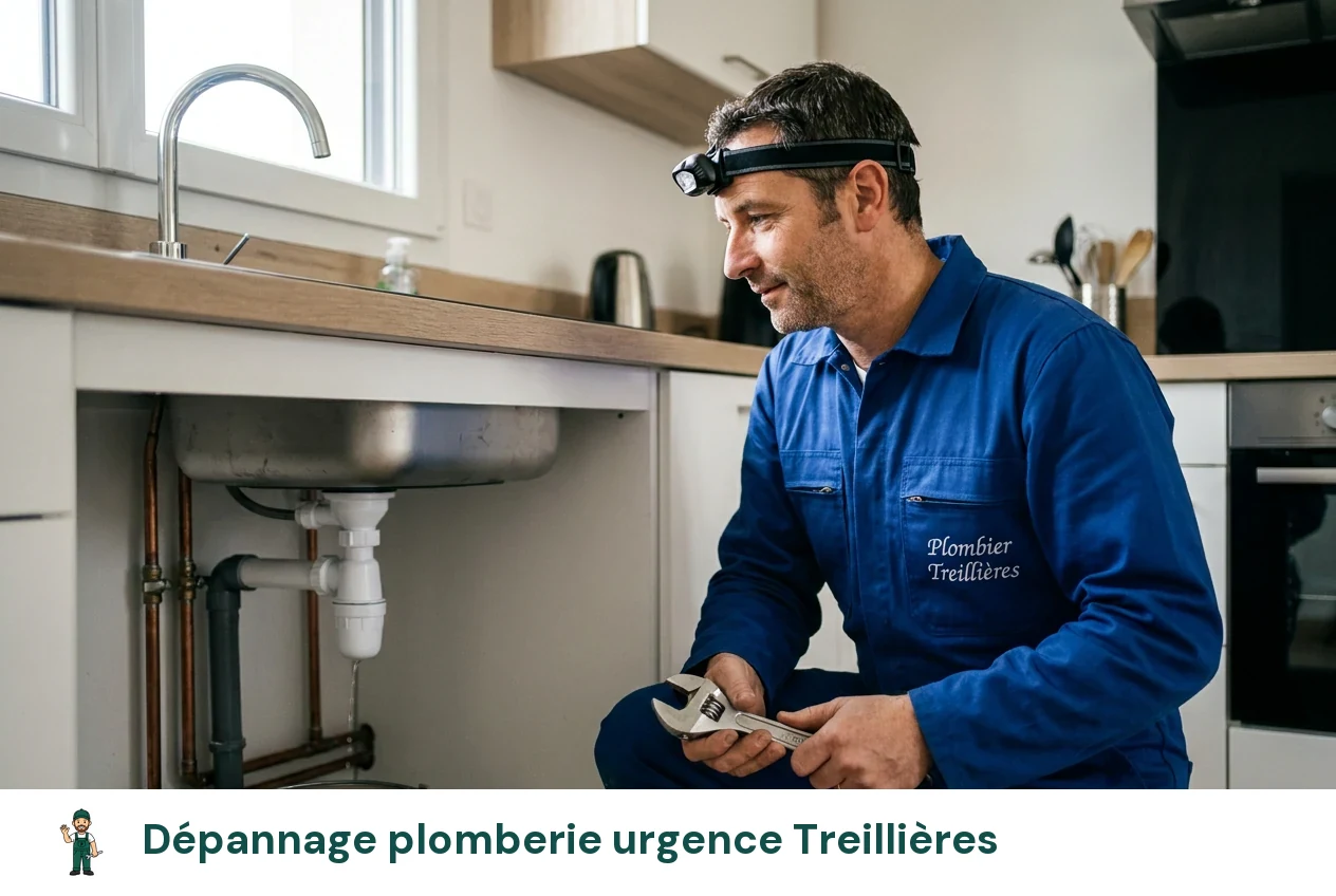 Dépannage plomberie urgence à Treillières