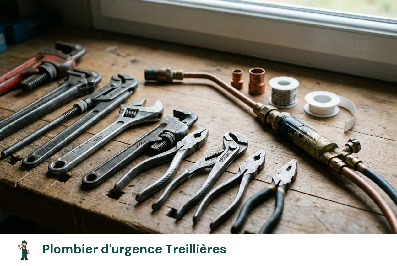 Plombier d'urgence à Treillières
