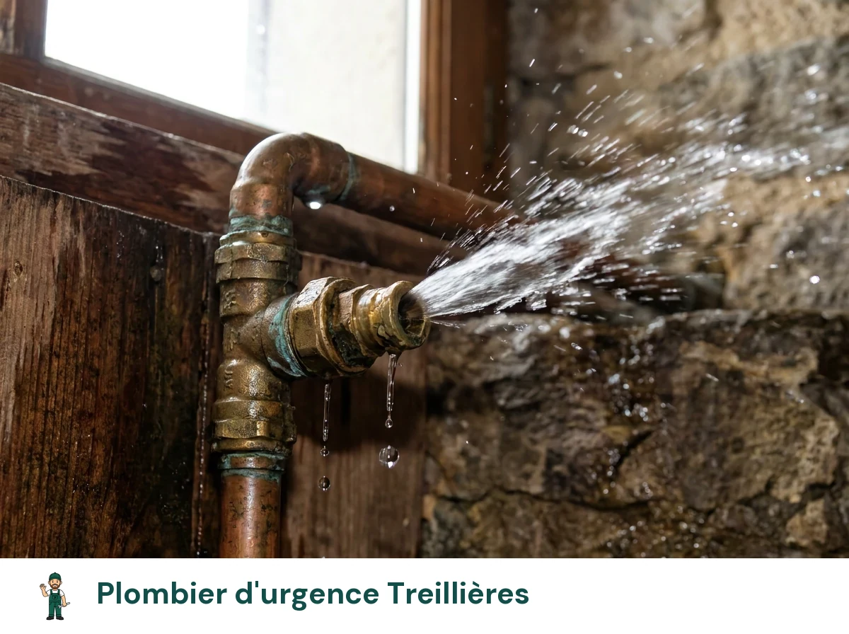 Plombier d'urgence à Treillières