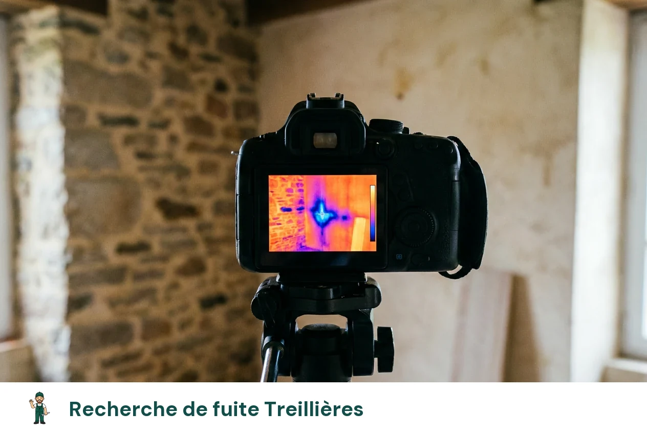 Recherche de fuite à Treillières