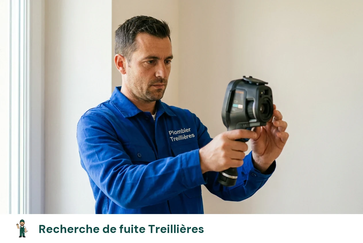 Recherche de fuite à Treillières