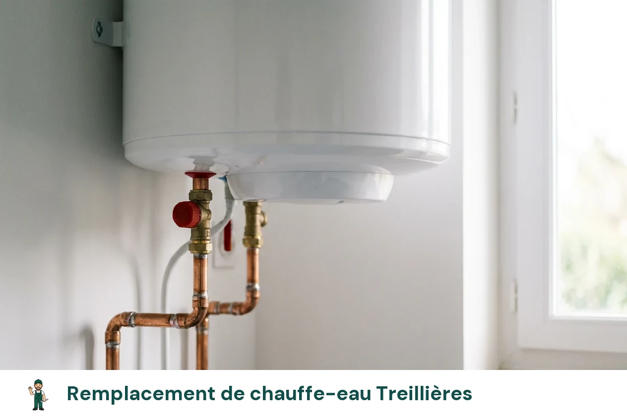 Remplacement de chauffe-eau à Treillières