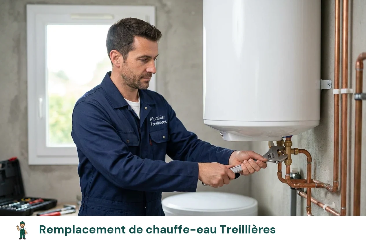 Remplacement de chauffe-eau à Treillières
