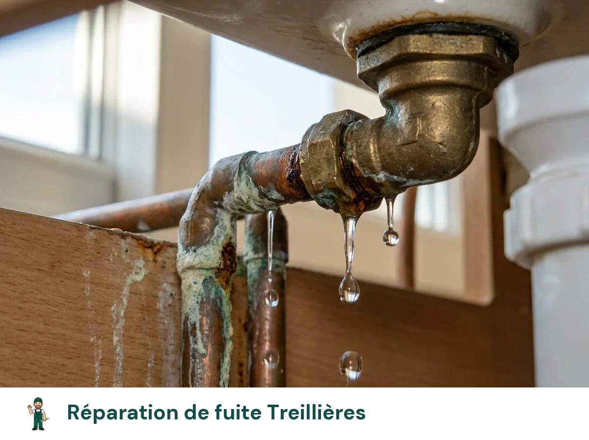 Réparation de fuite à Treillières