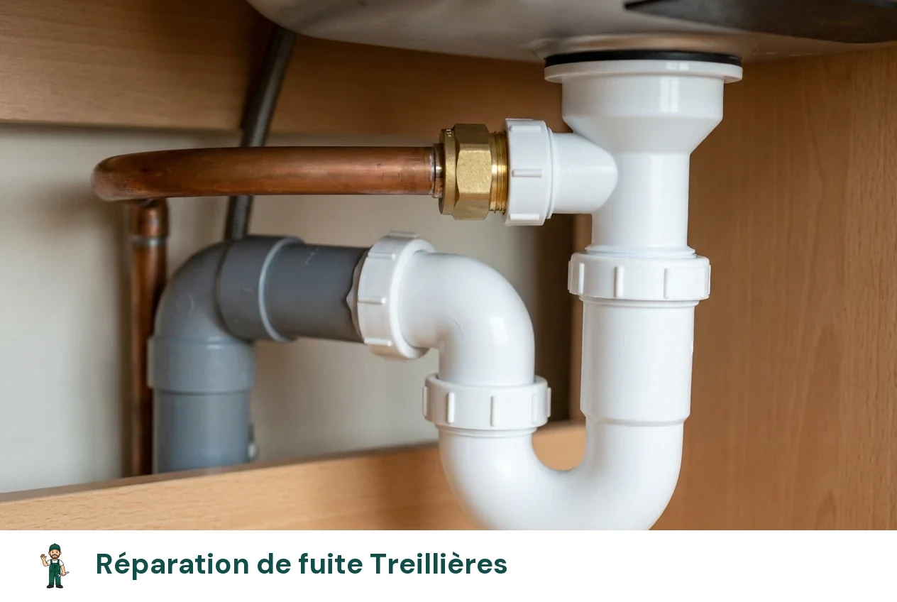 Réparation de fuite à Treillières