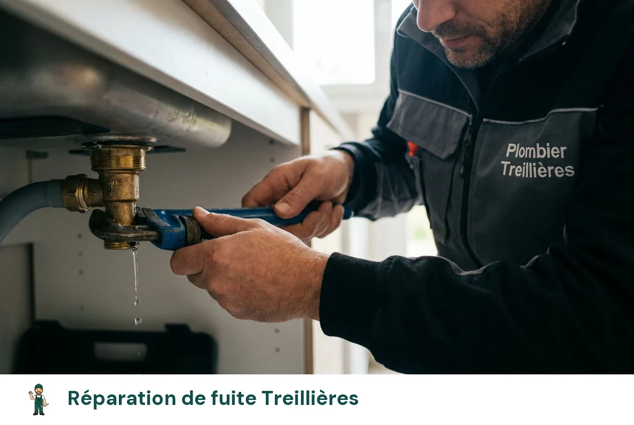 Réparation de fuite à Treillières